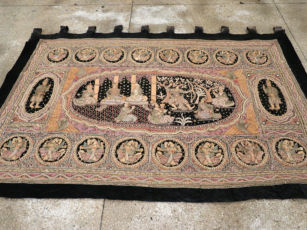 Vintage Burma Tapestry, No.24507 - Staging