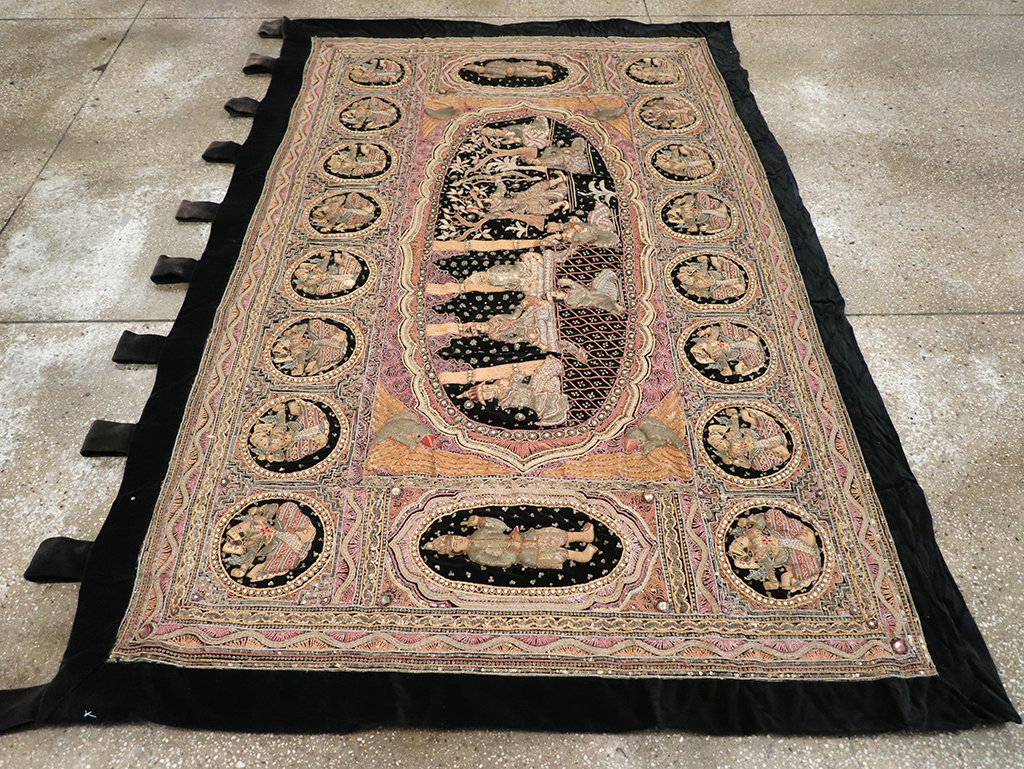 Vintage Burma Tapestry, No.24507 - Staging