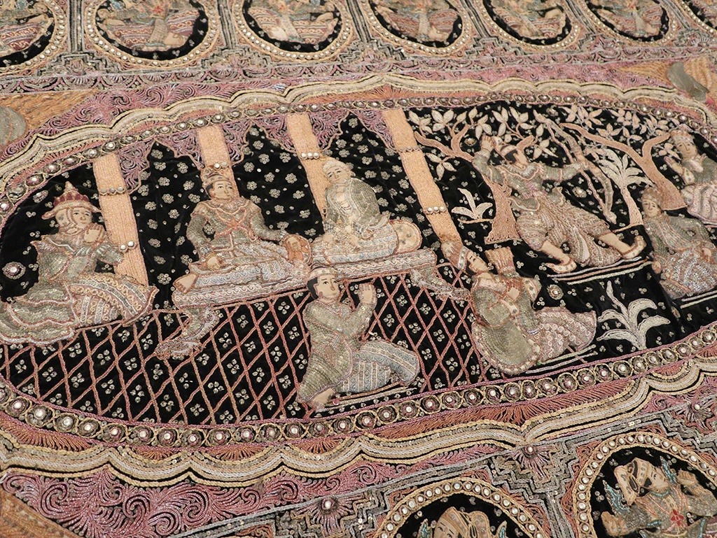 Vintage Burma Tapestry, No.24507 - Staging