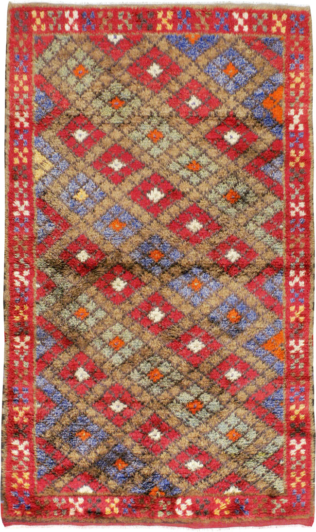 Vintage Turkish Anatolian Rug, No.24510 - Staging