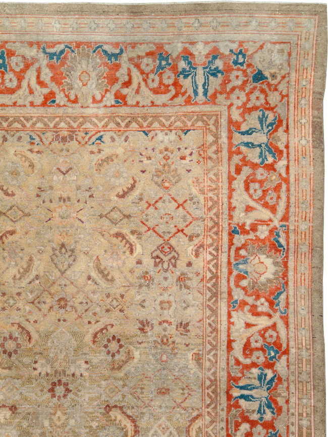 Antique Indian Lahore Carpet, No.24525 - Staging