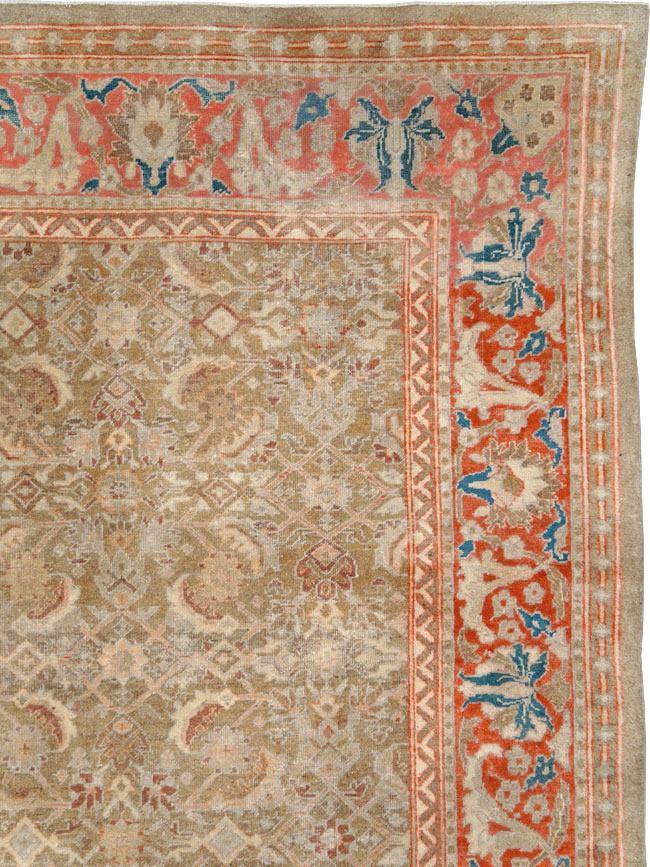 Antique Indian Lahore Carpet, No.24525 - Staging