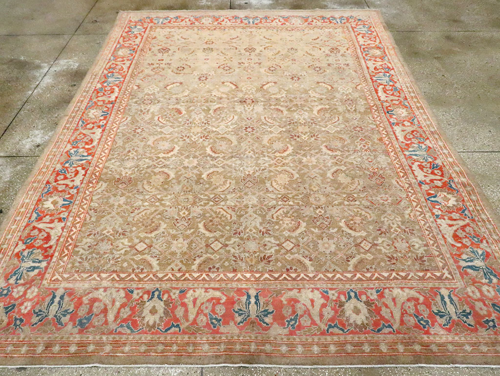 Antique Indian Lahore Carpet, No.24525 - Staging