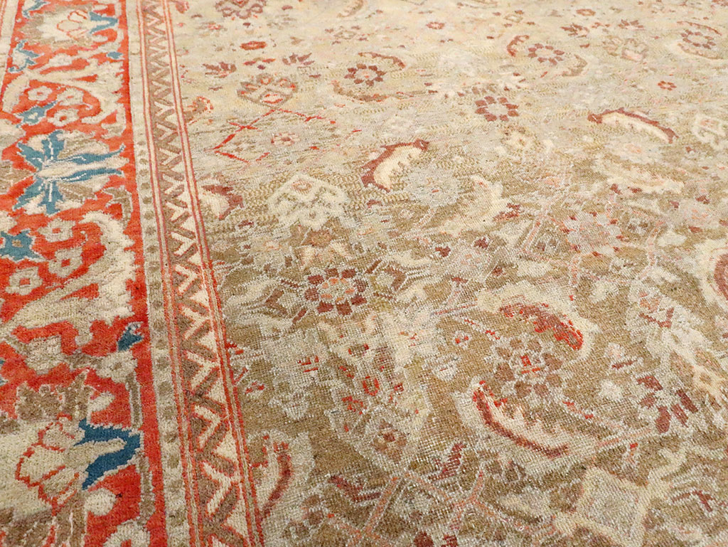 Antique Indian Lahore Carpet, No.24525 - Staging