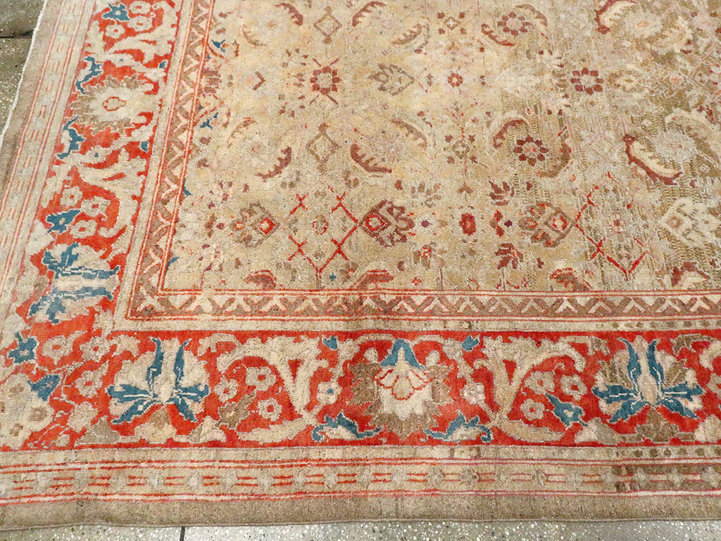 Antique Indian Lahore Carpet, No.24525 - Staging
