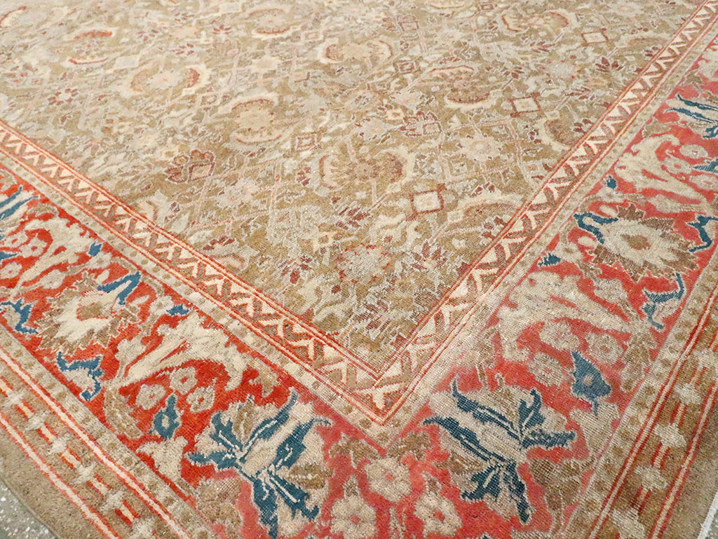 Antique Indian Lahore Carpet, No.24525 - Staging