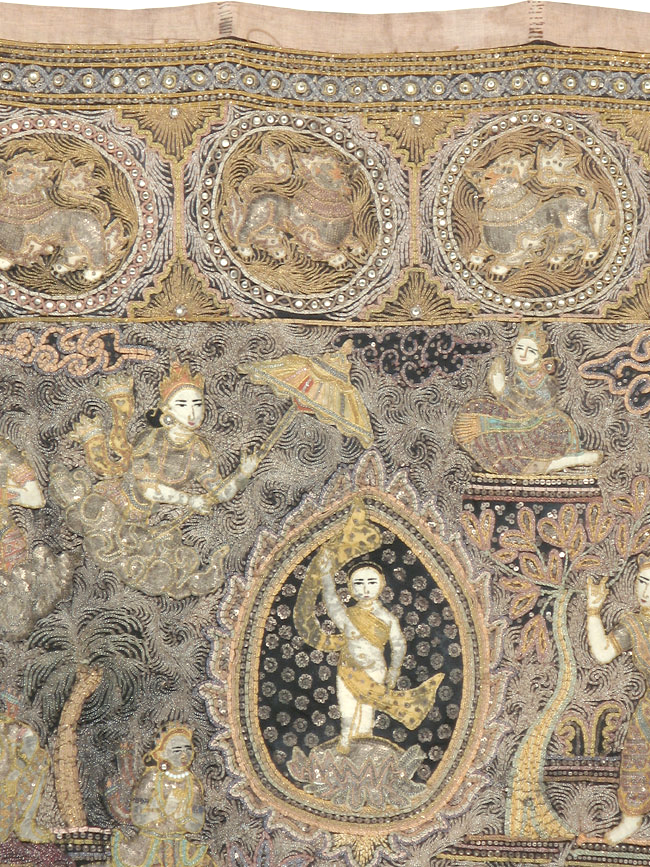 Vintage Burma Tapestry, No.24531 - Staging