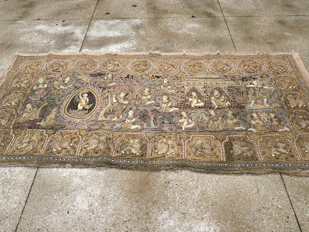 Vintage Burma Tapestry, No.24531 - Staging