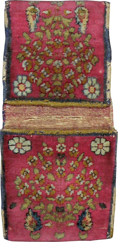 Vintage Persian Malayer Saddle Bag, No.24551 - Staging