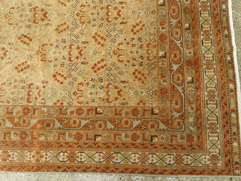 Vintage Persian Shiraz Carpet, No.24556 - Staging
