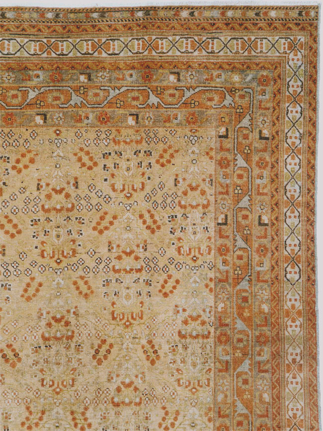 Vintage Persian Shiraz Carpet, No.24556 - Staging