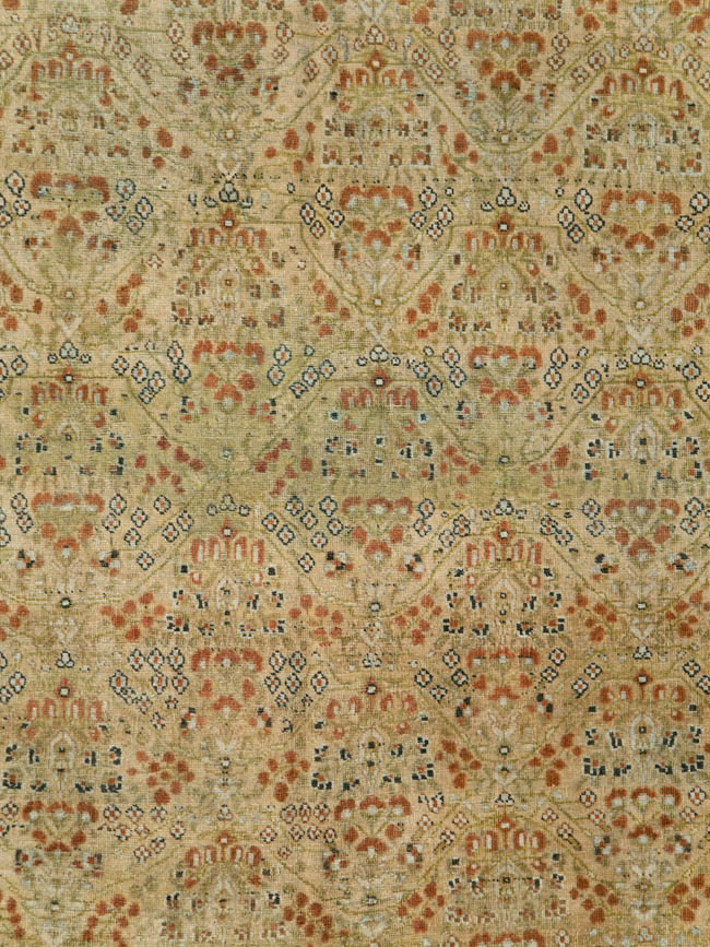 Vintage Persian Shiraz Carpet, No.24556 - Staging