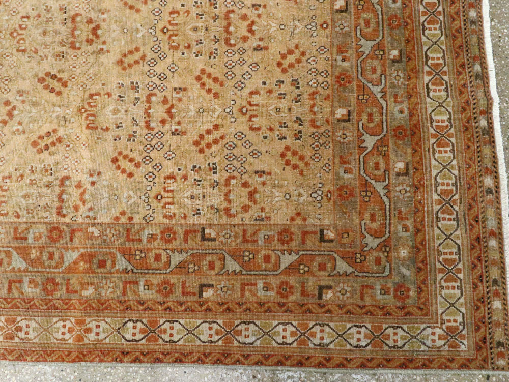Vintage Persian Shiraz Carpet, No.24556 - Staging