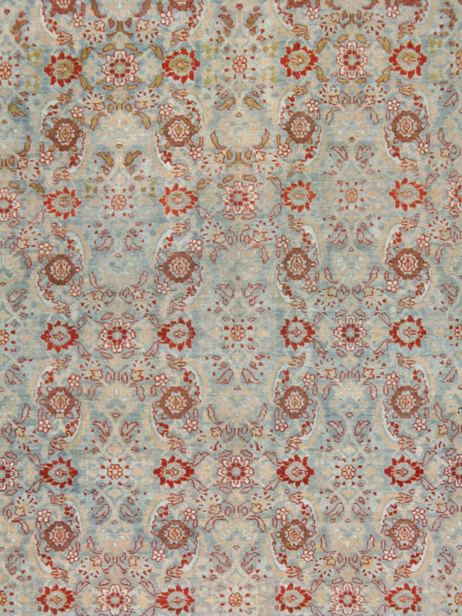 Antique Persian Tabriz Carpet, No.24559 - Staging