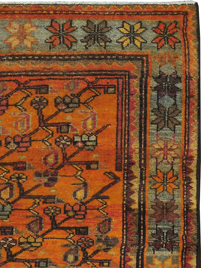 Vintage Persian Malayer Rug, No.24598 - Staging