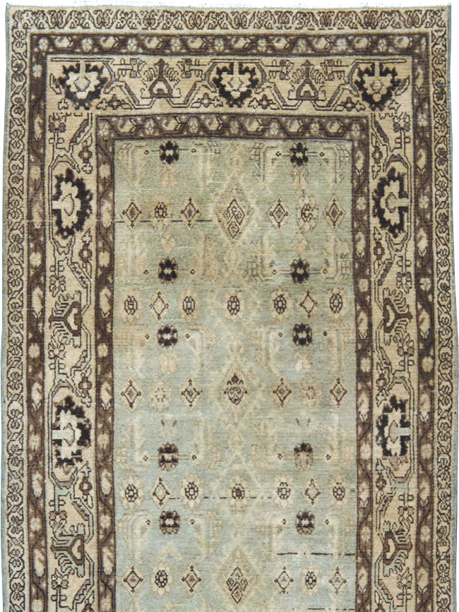 Vintage Persian Malayer Runner (Pair: 1 of 2), No.24599 - Staging