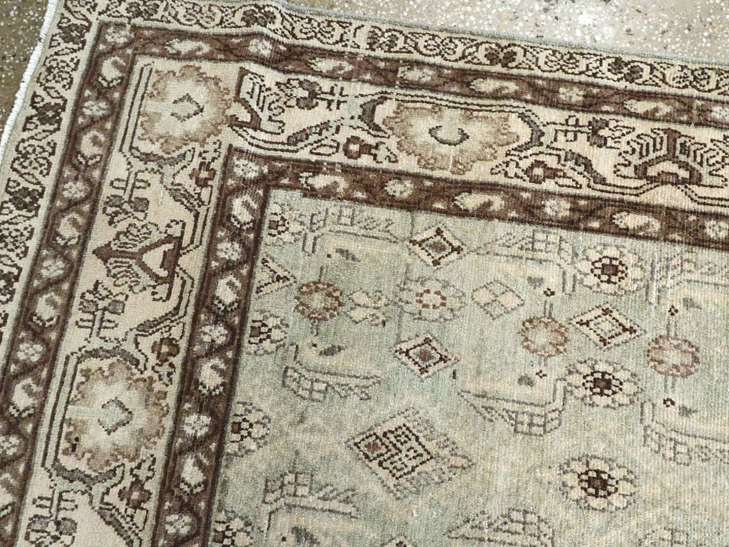 Vintage Persian Malayer Runner (Pair: 1 of 2), No.24599 - Staging