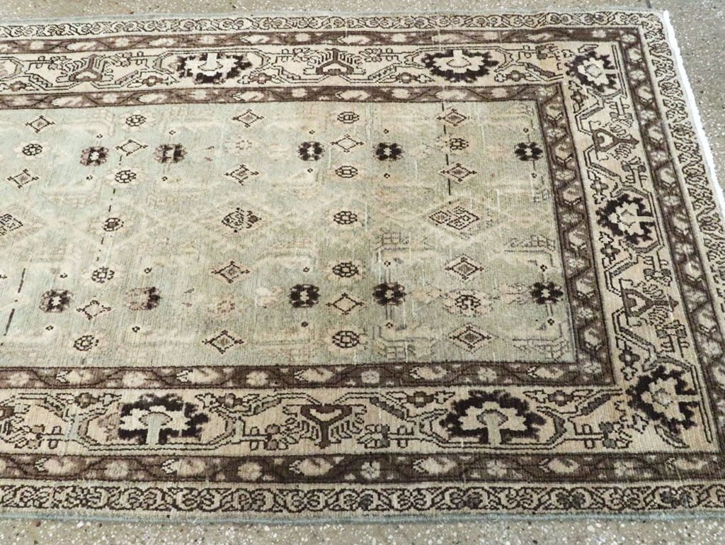 Vintage Persian Malayer Runner (Pair: 1 of 2), No.24599 - Staging