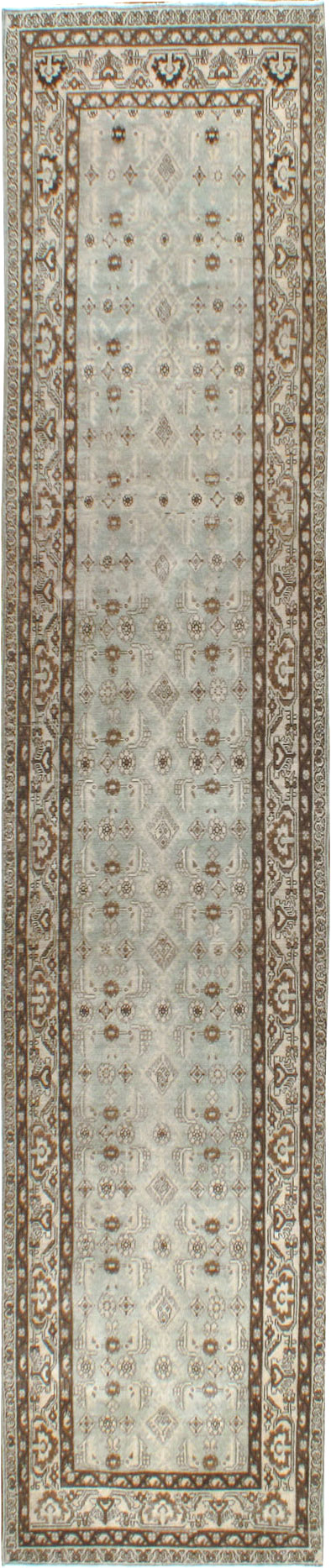 Vintage Persian Malayer Runner (Pair: 2 of 2), No.24600 - Staging