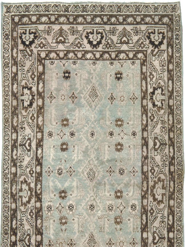 Vintage Persian Malayer Runner (Pair: 2 of 2), No.24600 - Staging
