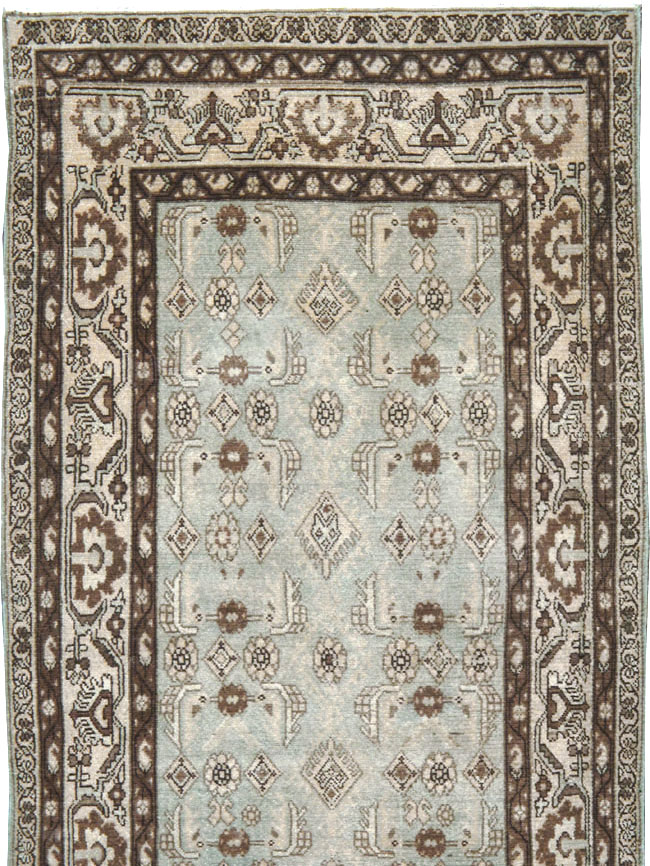 Vintage Persian Malayer Runner (Pair: 2 of 2), No.24600 - Staging