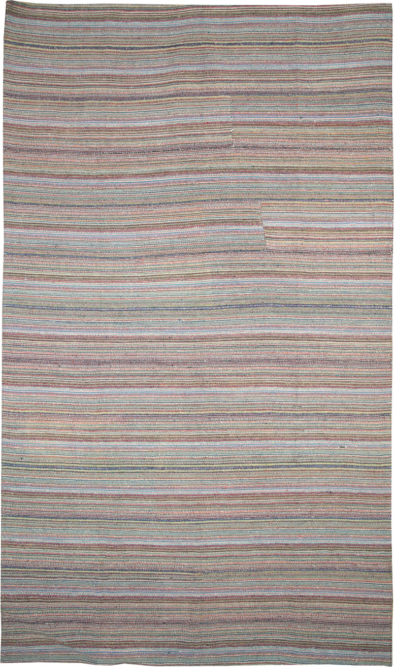Vintage Persian Flatweave, No.24630 - Staging
