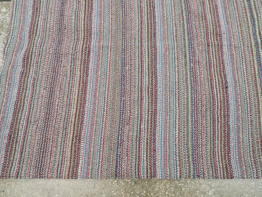 Vintage Persian Flatweave, No.24630 - Staging