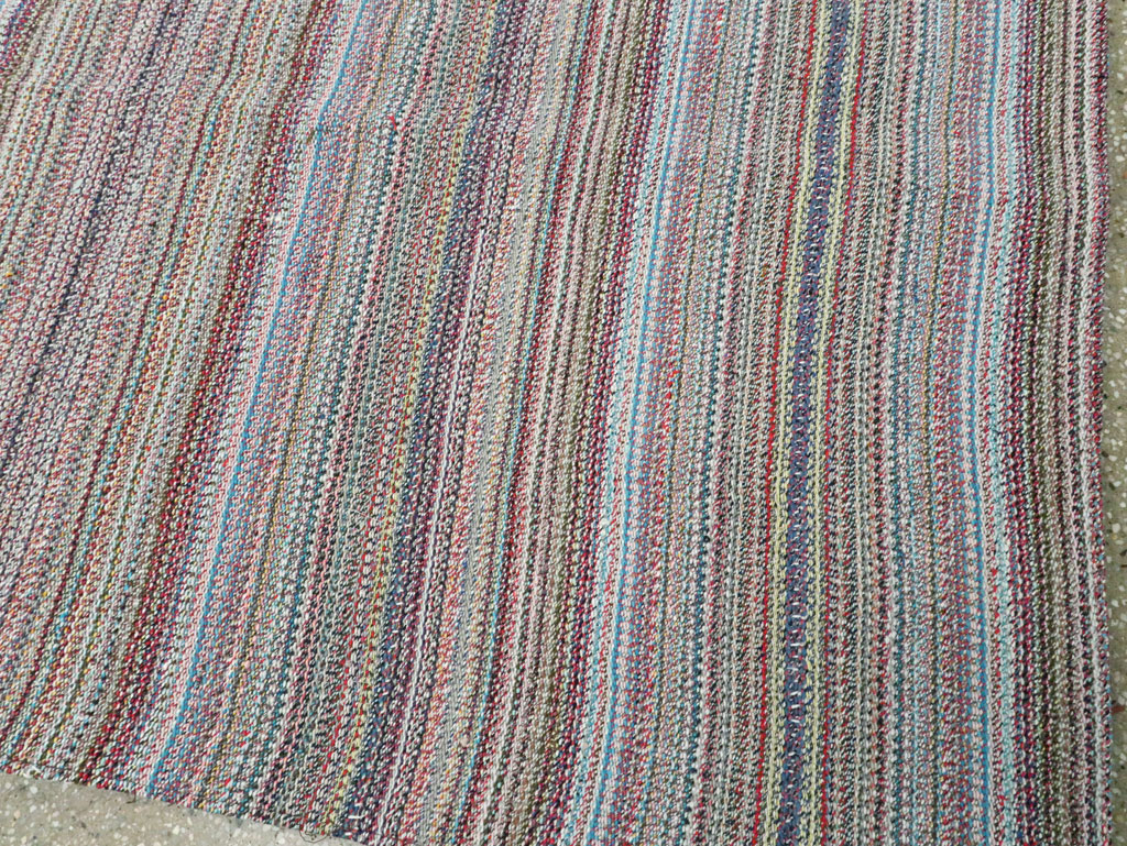 Vintage Persian Flatweave, No.24630 - Staging