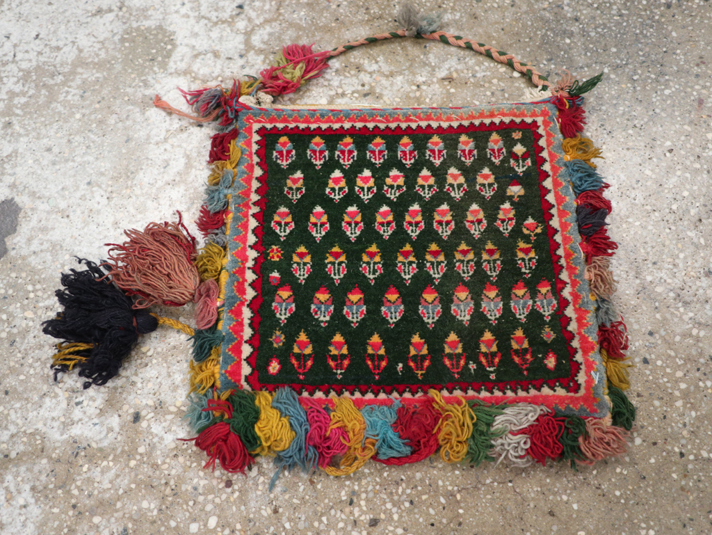 Vintage Persian Afshar Bag, No.24649 - Staging