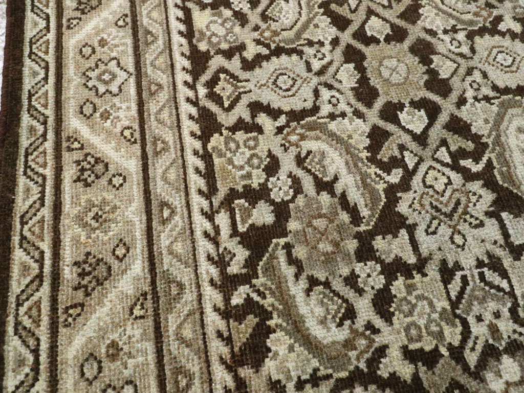 Antique Persian Mahal Runner, No.24662 - Staging