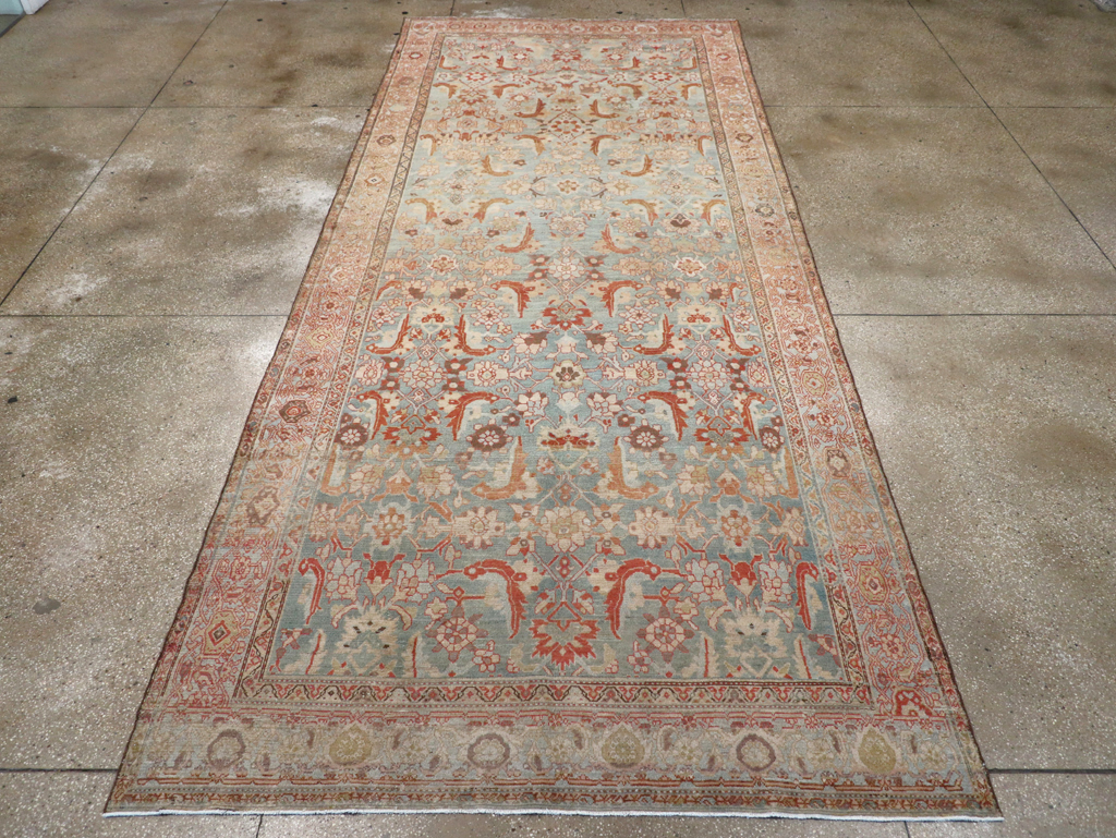 Vintage Persian Malayer Gallery Carpet, No.24674 - Staging