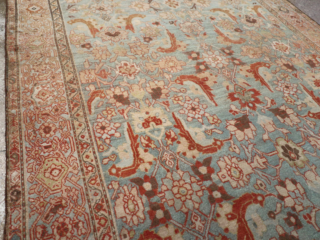 Vintage Persian Malayer Gallery Carpet, No.24674 - Staging