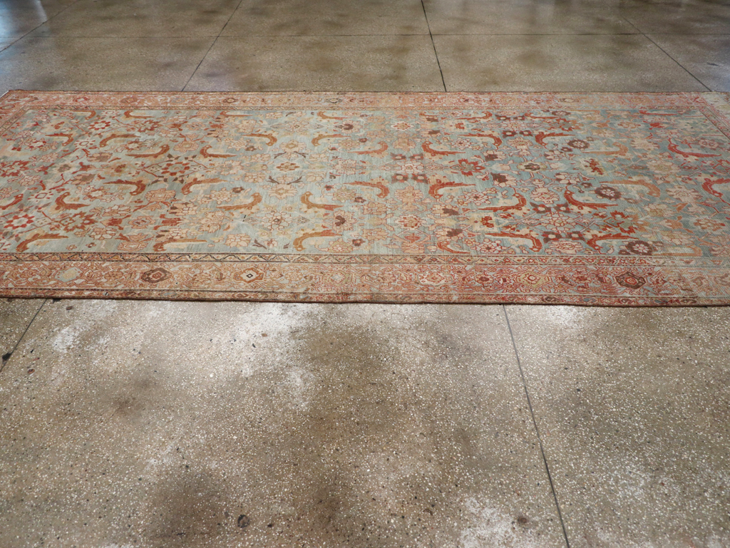 Vintage Persian Malayer Gallery Carpet, No.24674 - Staging