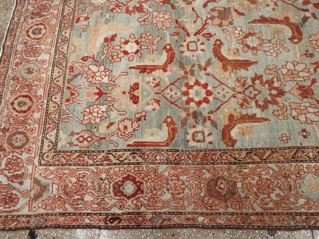 Vintage Persian Malayer Gallery Carpet, No.24674 - Staging