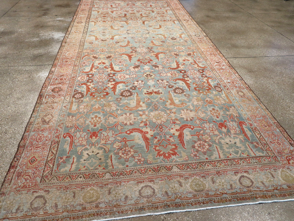 Vintage Persian Malayer Gallery Carpet, No.24674 - Staging