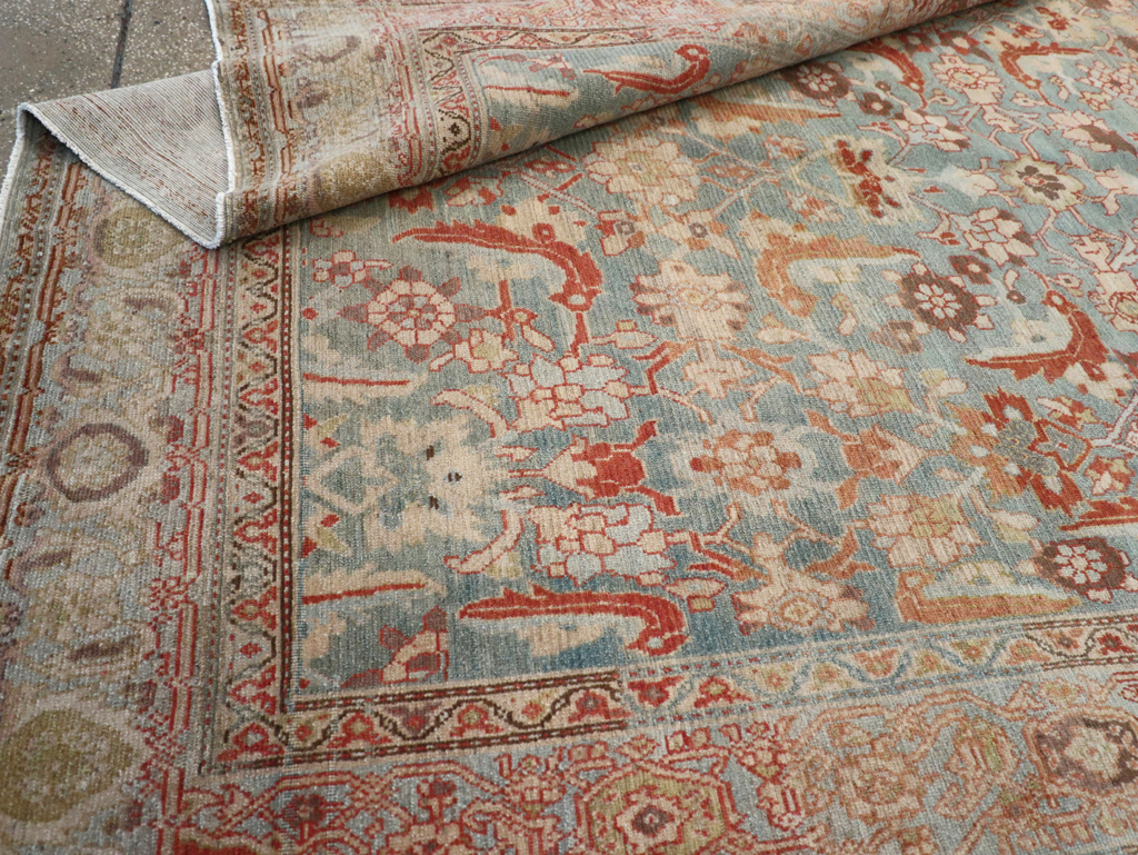 Vintage Persian Malayer Gallery Carpet, No.24674 - Staging