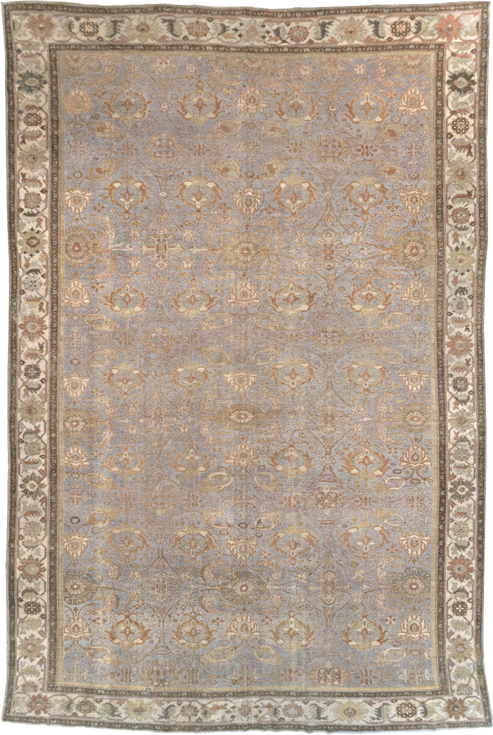 Antique Persian Mahal Carpet, No.24697 - Staging