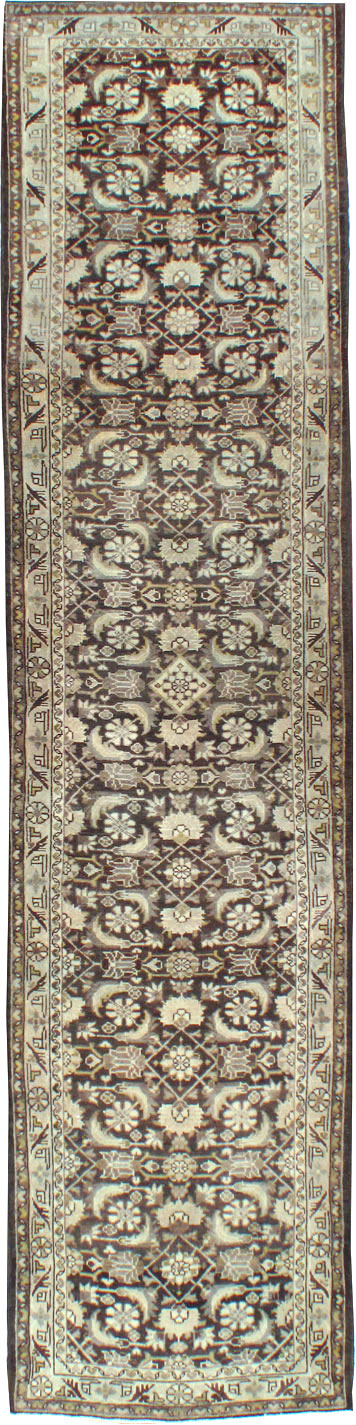 Vintage Persian Malayer Runner, No.24703 - Staging