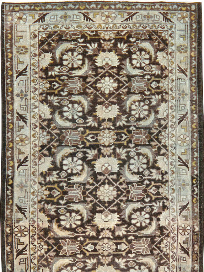 Vintage Persian Malayer Runner, No.24703 - Staging