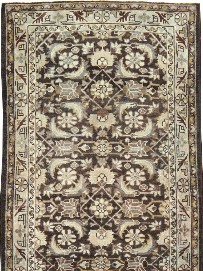 Vintage Persian Malayer Runner, No.24703 - Staging