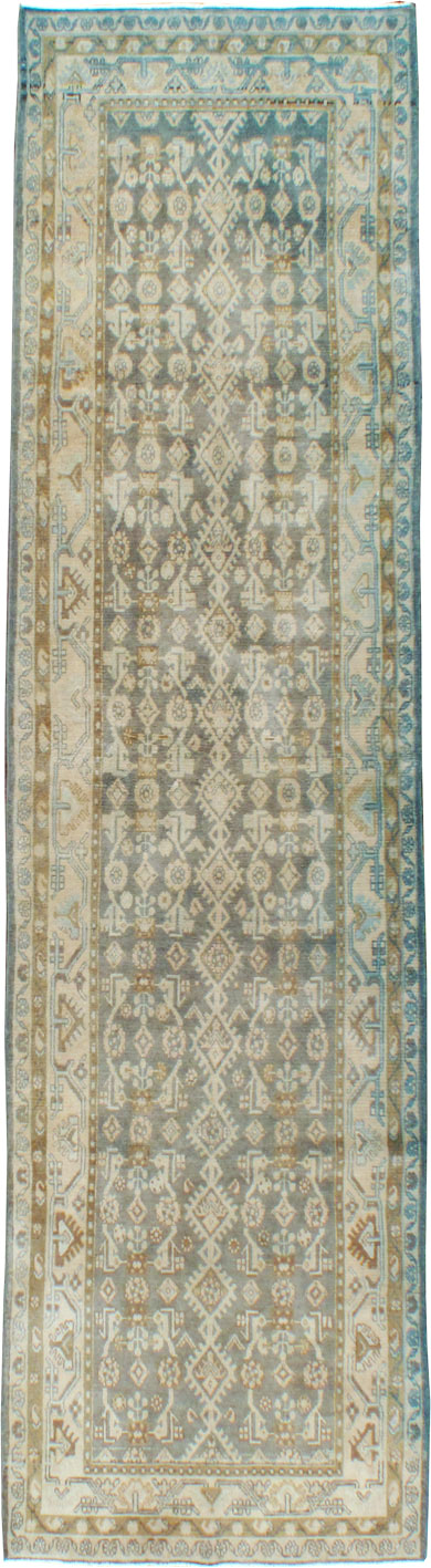 Vintage Persian Malayer Runner, No.24705 - Staging