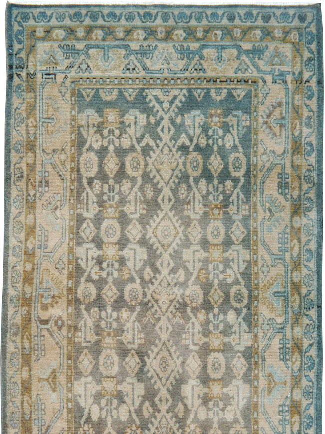 Vintage Persian Malayer Runner, No.24705 - Staging