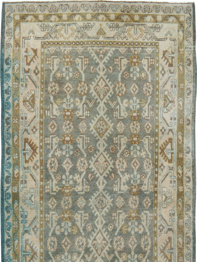 Vintage Persian Malayer Runner, No.24705 - Staging
