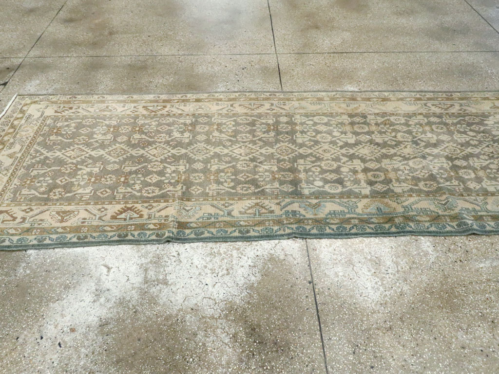 Vintage Persian Malayer Runner, No.24705 - Staging