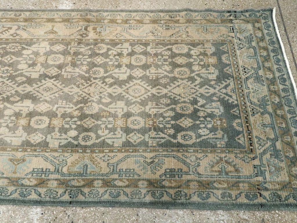 Vintage Persian Malayer Runner, No.24705 - Staging