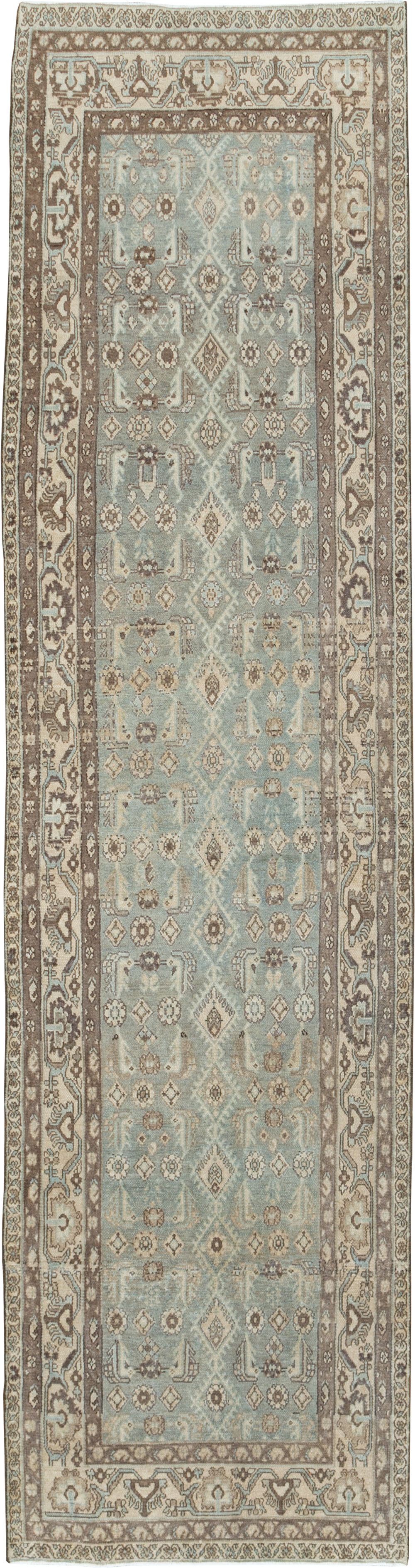 Vintage Persian Malayer Runner (Pair: 1 of 2), No.24707 - Staging