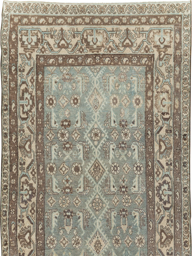 Vintage Persian Malayer Runner (Pair: 1 of 2), No.24707 - Staging