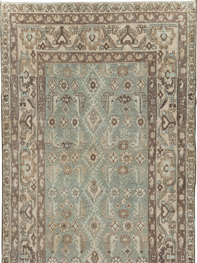 Vintage Persian Malayer Runner (Pair: 1 of 2), No.24707 - Staging