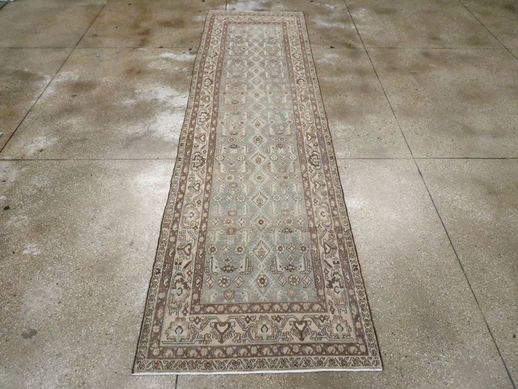 Vintage Persian Malayer Runner (Pair: 1 of 2), No.24707 - Staging