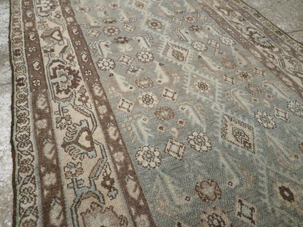 Vintage Persian Malayer Runner (Pair: 1 of 2), No.24707 - Staging
